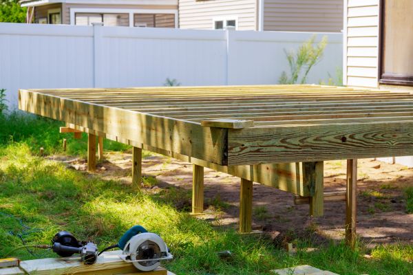 Elevated Deck Installation in Lees Summit