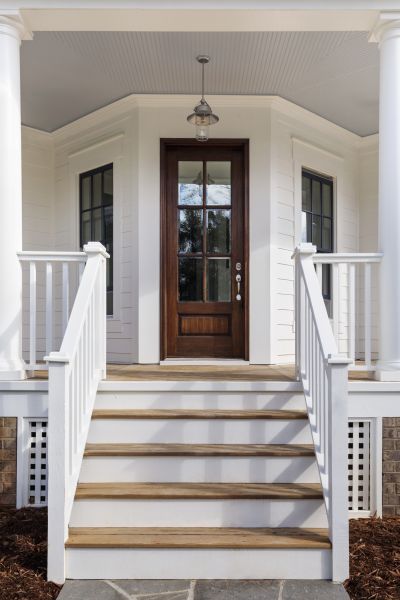 Stoop Railing Installation in Lees Summit