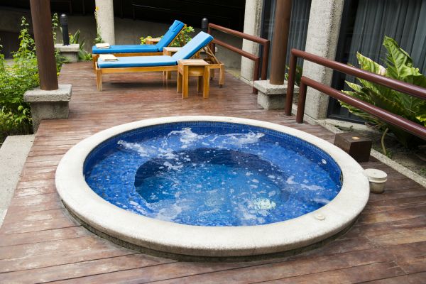 Hot Tub Deck Construction in Lees Summit
